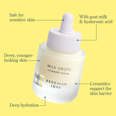 Beekman 1802 Sérum céramide avec pipette, application précise et efficace