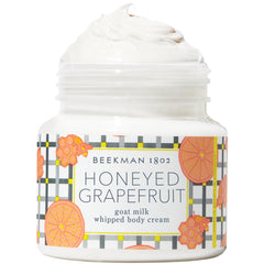 Beekman 1802 Crème Mousse Corps Pamplemousse Miel – flacon hydratant et parfumé.