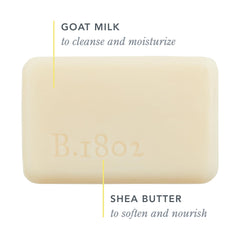 Beekman 1802 lait de chèvre équilibre le pH de la peau