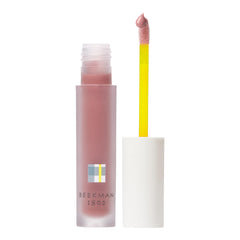 Beekman 1802 Oh Mega Milk Lip Oil, flacon élégant, hydratation rapide des lèvres.