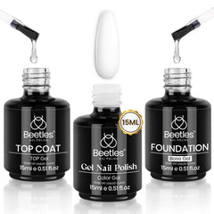 Beetles: couche base gel 15ml pour une adhérence durable et une préparation parfaite