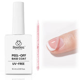 Beetles base gel décollable: bouteille 15 ml prête à tester des couleurs sans lampe.