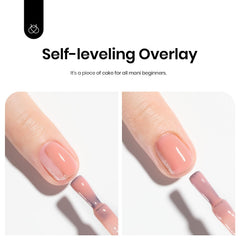 Beetles Nude Base Gel – échantillon couleur nude pour un style quotidien