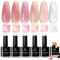 Beetles Builder Gel ensemble-kit, coffret pratique pour démarrer le modelage des ongles