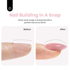 Beetles Builder Gel pour extensions d’ongles et modelage précis