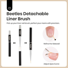 Beetles Builder Gel Extensions Ongles : extension durable et sculptée.