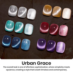 Beetles Vernis Œil-de-chat argent glitter, vernis glamour avec reflet métallique.