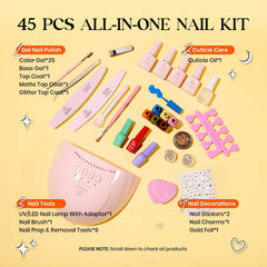 Beetles coffret 25 teintes, vernis gel longue tenue et éclat.