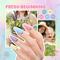 Beetles Gel Polish finition sans essuyage pour une finition lisse.
