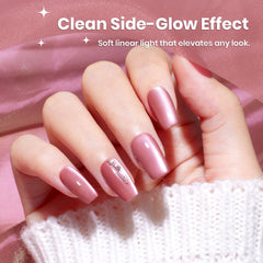 Beetles vernis-cat-eye : durcissement rapide sous lampe UV/LED.