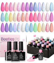 Beetles Ensemble vernis gel Printemps, palette variée pour création quotidienne