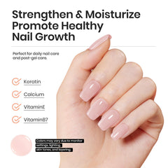 Beetles Extension Ongle – extension durable et réparation sans décollement.