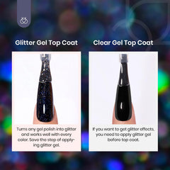 Beetles finition miroir gel: brillance longue durée sur les ongles.