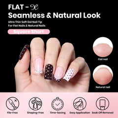 Beetles Gel Nail Kit : base gel et top coat 7,5 ml pour une finition lisse et brillante