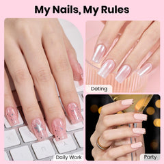 Beetles Gel Nail Kit : colle gel 15 g mains-libres pour une tenue longue durée