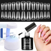 Kit Beetles Gel avec des tips forme cercueil demi-mat prêts à coller