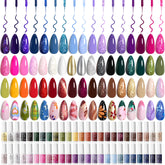 Beetles Gel Liner ensemble de 50 couleurs pour des ongles variés