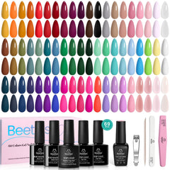Beetles Gel Polish : ensemble émotionnel avec 60 couleurs pour varier votre style.