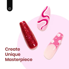 Beetles Gel Polish – applicateur inclus pour pose uniforme et précise