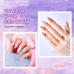 Beetles Gel Polish base et top coat pour une brillance longue durée.