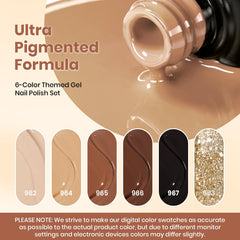 Beetles Gel Polish beige neutre – fini naturel lumineux.