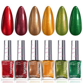 Beetles Gel Polish coffret Saint-Valentin – 6 couleurs pour une manucure rapide et chic.