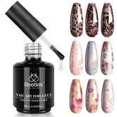 Beetles Gel Polish Colle Feuille 15ml : adhérence précise pour transferts de feuilles