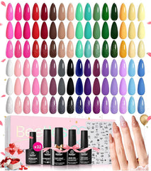 Beetles Gel Polish ensemble 32 couleurs pour des looks variés.