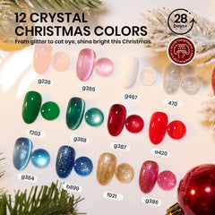 Beetles Gel Polish: 12 couleurs variées pour créer des looks variés.