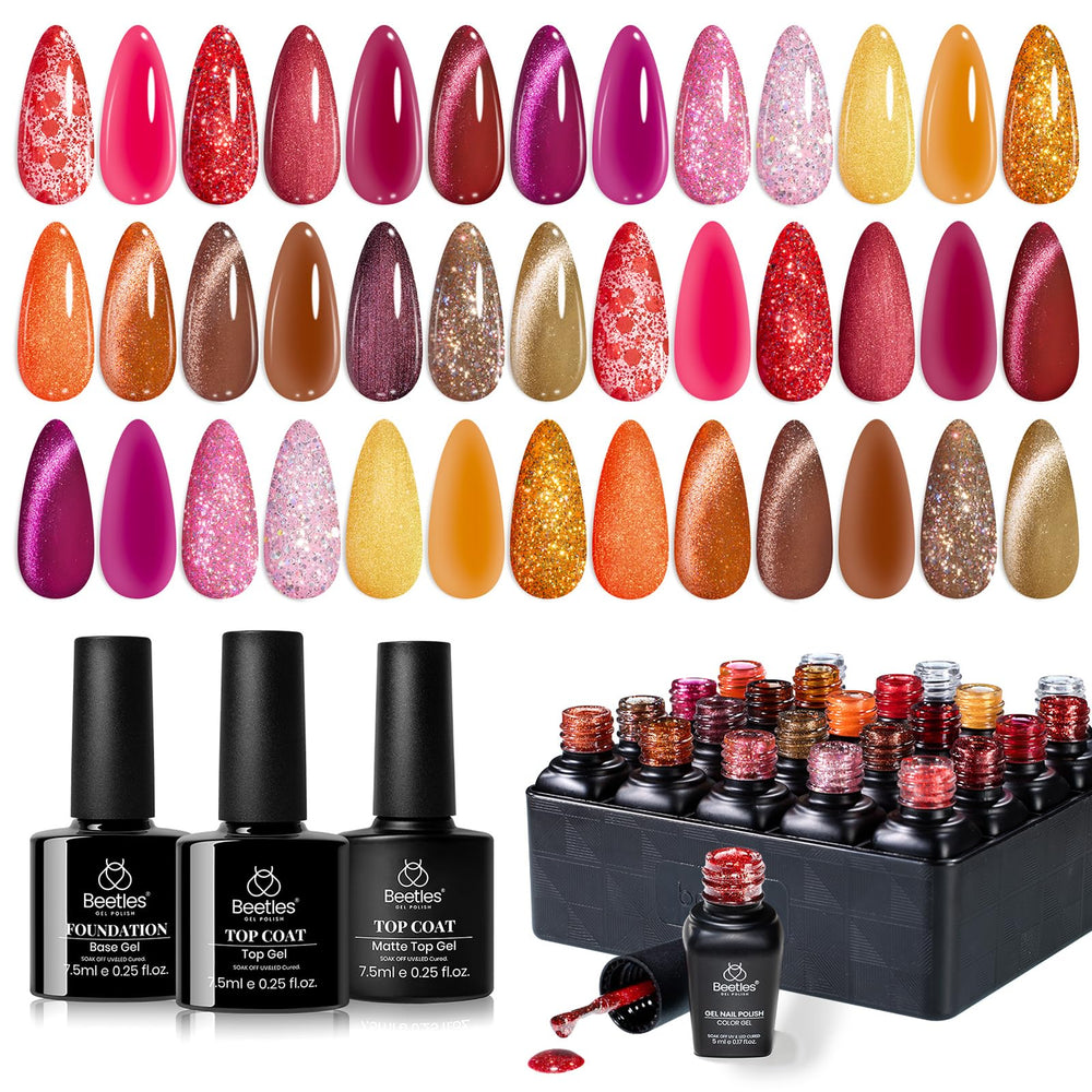 Beetles Gel Polish Opulent Glow Cat Eye bottle with magnetic shimmer for salon-like nails.