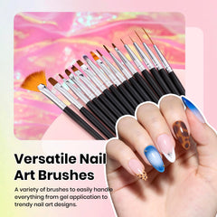 Beetles Gel Polish pinceaux sculpture – créer des formes 3D élégantes sur ongles