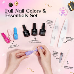 Beetles Vernis Gel – outils de manucure inclus pour démarrer à domicile.