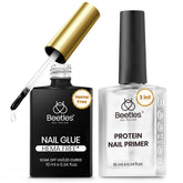 Beetles Gel Colle Ongles sans HEMA pour une adhérence durable sur ongles artificiels