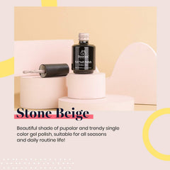 Beetles Gel Polish: application-brosse pour une pose fluide et homogène.