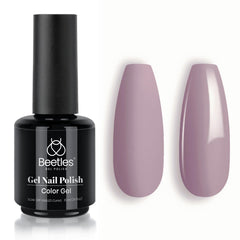 Beetles Gris Violet Gel Polish en bouteille 15 ml prête à l’application durable.