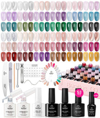 Beetles Jelly Gel Kit ensemble bouteilles facilite la manucure à domicile