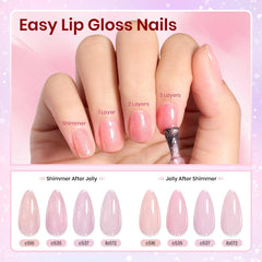 Beetles Jelly Gel: vernis brillant et vernis mat pour divers effets