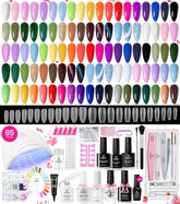 Beetles Kit Gel Ongles: 35 couleurs pour personnaliser votre manucure à domicile.