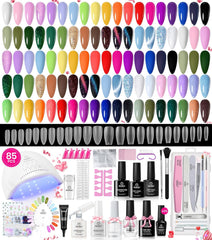 Beetles Kit Gel Ongles: 35 couleurs pour personnaliser votre manucure à domicile.