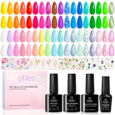 Kit Beetles Vernis Gel avec 36 couleurs pour ongles créatifs et durables