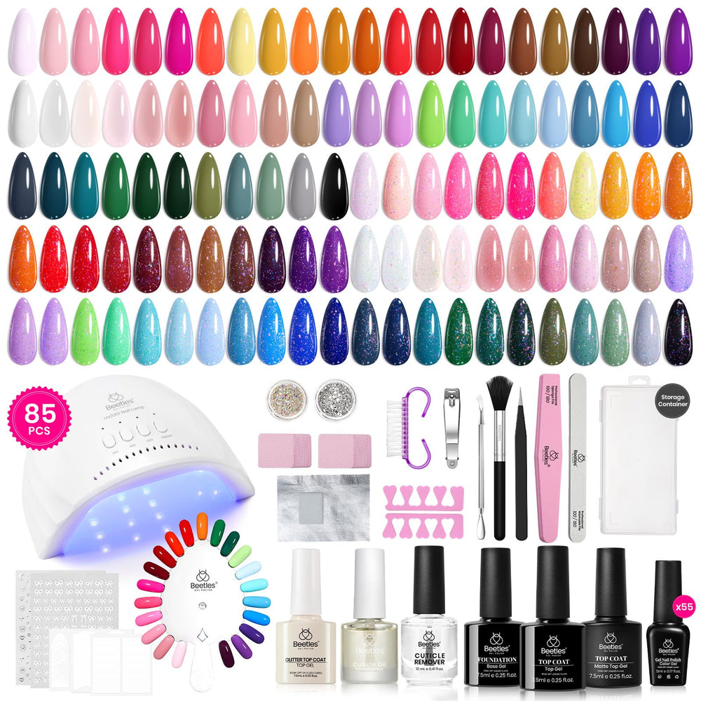 Beetles Gel Polish: le kit complet prêt pour une manucure à domicile.