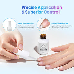 Beetles Nail Dehydrator équilibre le pH pour une base uniforme.