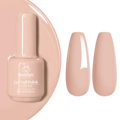 Beetles Neutral Gel Vernis Skin Nude en bouteille 15ml, couleur naturelle durable