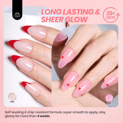 Beetles Nude Gel Polish Set — longue tenue et brillance jusqu à 28 jours