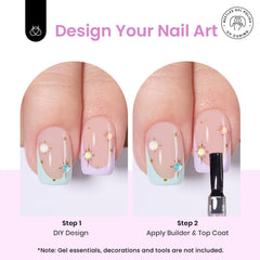 Beetles ongles durables jusqu'à 30 jours pour un aspect soigné