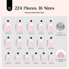 Beetles: bord fin 0,4 mm renforçant la durabilité des ongles adhésifs.