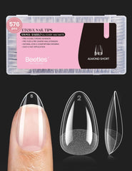 Beetles Gel Ongles: pointes almond préformées, faciles à poser