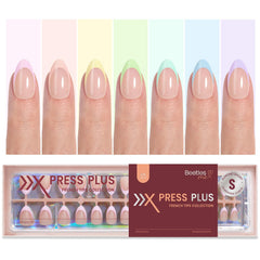 Beetles vernis gel – ongles adhésifs printanier en pastel, rendu naturel et rapide