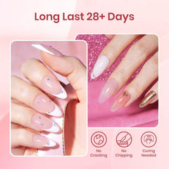 Beetles Poly Nail Gel Kit – solution de glisse pour une application fluide
