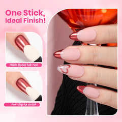 Beetles poudre chrome compatible UV gel et acrylique sur ongles naturels.